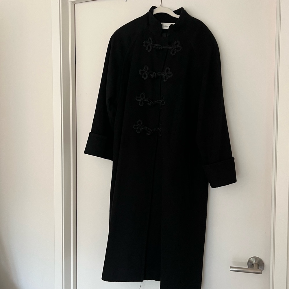 vintage christian dior coat 🖤
